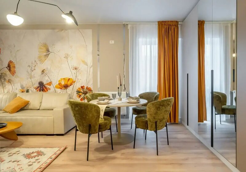 Apartament 2 camere  Vanzare - Mobilat cu Designer   Direct Propietar