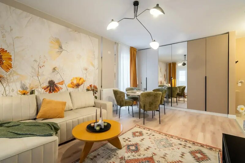 Apartament 2 camere  Vanzare - Mobilat cu Designer   Direct Propietar