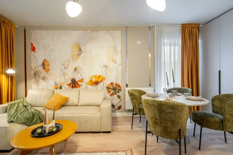 Apartament 2 camere  Vanzare - Mobilat cu Designer   Direct Propietar