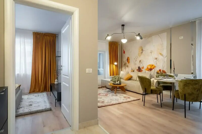 Apartament 2 camere  Vanzare - Mobilat cu Designer   Direct Propietar